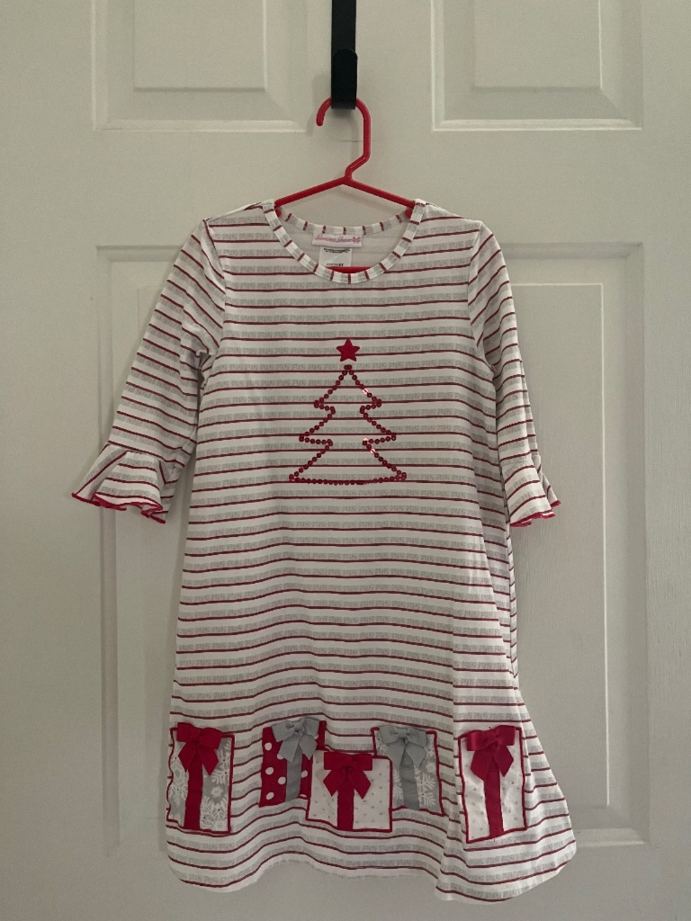 Bonnie Jean Christmas Dress Girls size 8